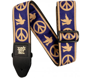 ERNIE BALL 4699 Jacquard Peace Love Dove - Ремень для гитары