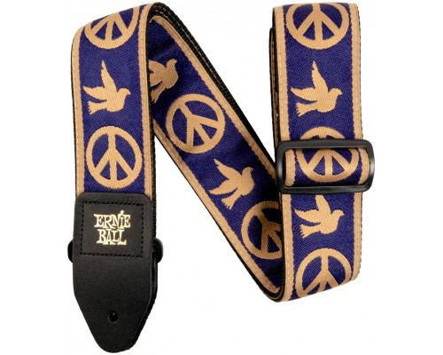 ERNIE BALL 4699 Jacquard Peace Love Dove - Ремень для гитары