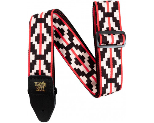 ERNIE BALL 5322 Jacquard Ristra Red - Ремень для гитары