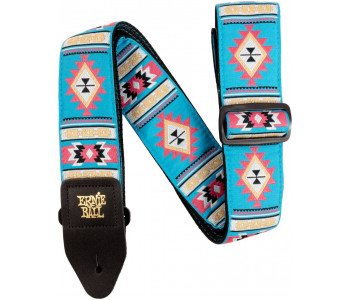 ERNIE BALL 5326 Jacquard Sedona Blue - Ремень для гитары