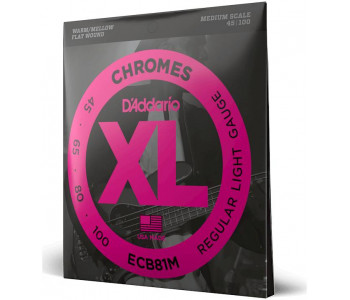 D'ADDARIO ECB 81M - Струны для бас-гитары
