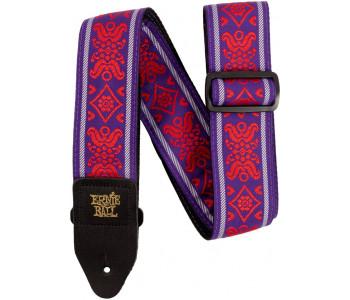 ERNIE BALL 5330 Jacquard Royal Flush Red - Ремень для гитары