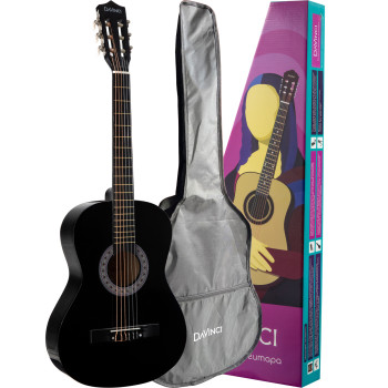 DAVINCI DC-50A BK + Bag - Гитара классическая в наборе DAVINCI DC-50A BK + Bag - Гитара классическая в наборе