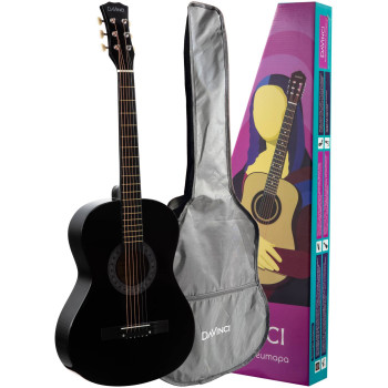 DAVINCI DF-50A BK + Bag - Гитара акустическая в наборе DAVINCI DF-50A BK + Bag - Гитара акустическая в наборе