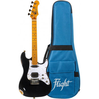 FLIGHT Pathfinder Tenor BK Relic - Электроукулеле тенор