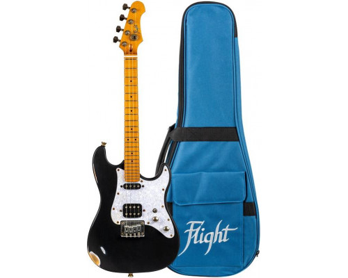FLIGHT Pathfinder Tenor BK Relic - Электроукулеле тенор