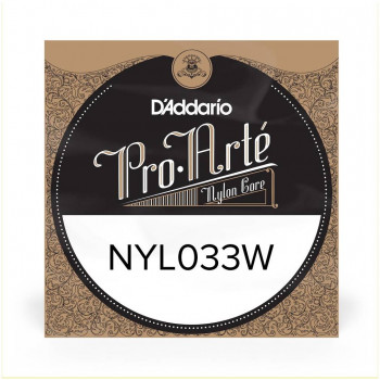 D'ADDARIO NYL033W - Струна одиночная для классической гитары