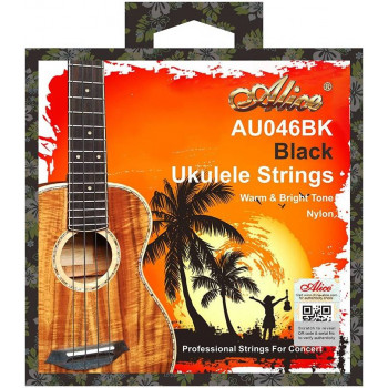 ALICE AU046 BK-S - Струны для укулеле сопрано