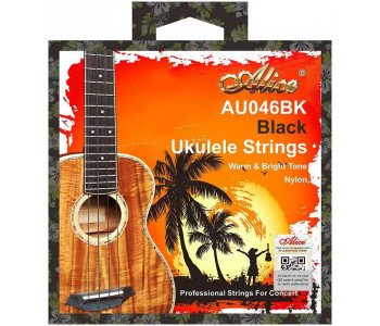 ALICE AU046 BK-C - Струны для укулеле концерт