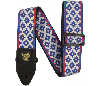 ERNIE BALL 5336 Jacquard Blue Crux - Ремень для гитары