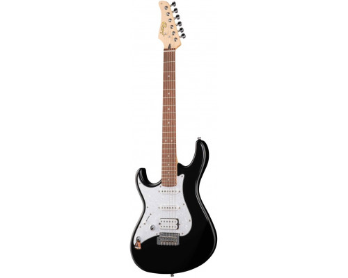CORT G250-LH-BLK G Series Электрогитара леворукая, черная, Cort