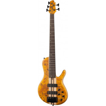 CORT A5-Plus-SC-AOP Artisan Series Бас-гитара 5-струнная, цвет янтарь,...