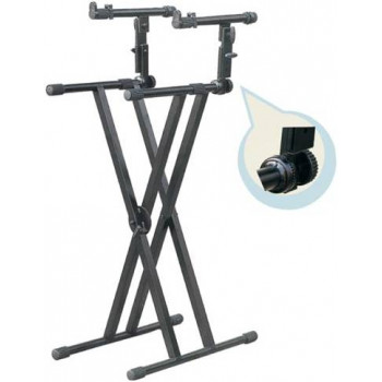 SOUNDKING DF036 Стойка для клавишных инструментов, двойная, двухуровневая,...