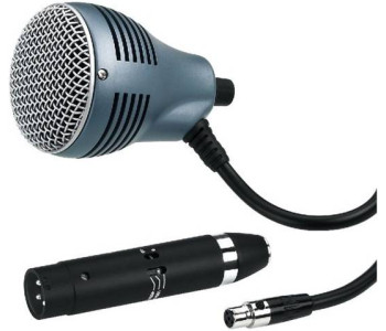 JTS CX-520/MA-500 Микрофон инструментальный, с адаптером mini XLR 4pin...