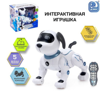 Робот 'Дружок-трюкач' звуковые эффекты, управление с пульта IQ BOT