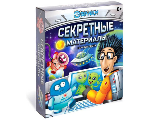 Набор для опытов ЭВРИКИ 'Секретные материалы'