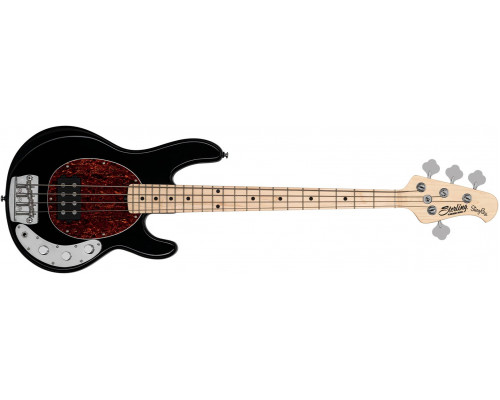 STERLING StingRay Short Scale Black - Бас-гитара 4 струны