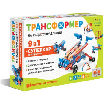 Конструктор ND PLAY 'Суперкар 9 в 1' Конструктор ND PLAY 'Суперкар 9 в 1'