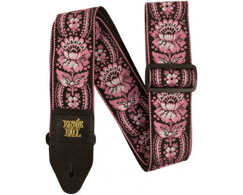 ERNIE BALL 5347 Jacquard Pink Orleans - Ремень для гитары