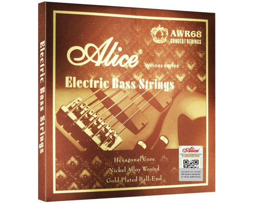 ALICE AWR68 (5)-M - Струны для бас-гитары 5 струнной