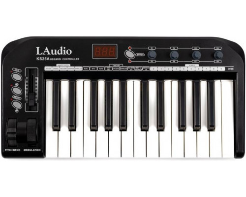LAUDIO KS-25A MIDI-контроллер, 25 клавиш, LAudio
