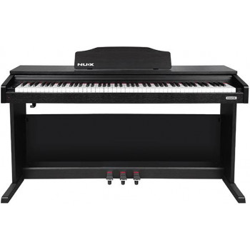 NUX WK-400 Цифровое пианино на стойке с педалями, темно-коричневое, Nux...