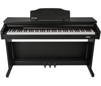 NUX WK-520-BROWN Цифровое пианино на стойке с педалями, тёмно-коричневое,...