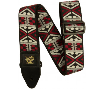 ERNIE BALL 5339 Jacquard Primal Red - Ремень для гитары