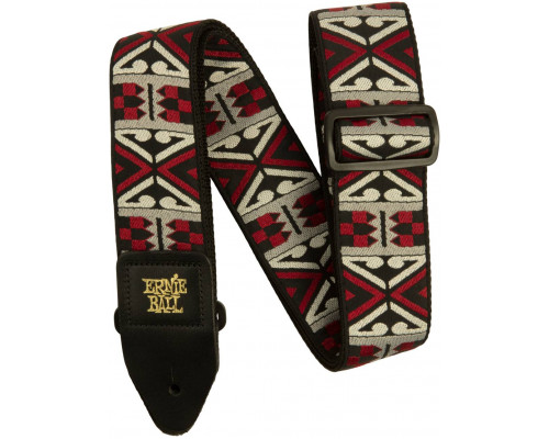 ERNIE BALL 5339 Jacquard Primal Red - Ремень для гитары