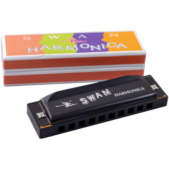SWAN SW1020-4-BK - Губная гармоника диатоническая SWAN SW1020-4-BK - Губная гармоника диатоническая