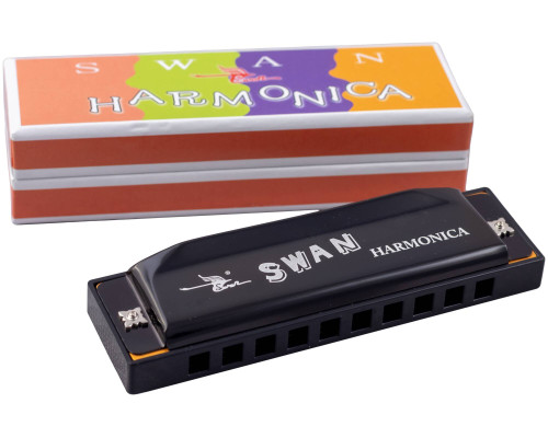 SWAN SW1020-4-BK - Губная гармоника диатоническая SWAN SW1020-4-BK - Губная гармоника диатоническая