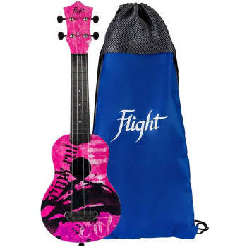 FLIGHT ULTRA S-40 Pink Rules - Укулеле сопрано