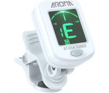 AROMA AT-01A white - Тюнер хроматический