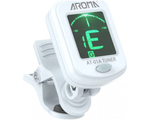 AROMA AT-01A white - Тюнер хроматический