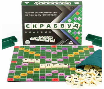 Настольная игра ЛАС ИГРАС 'Скрабвуд', 10+
