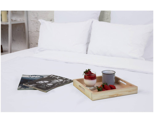 PANACOTTI 220x200 Color Line Snow - Простыня на резинке