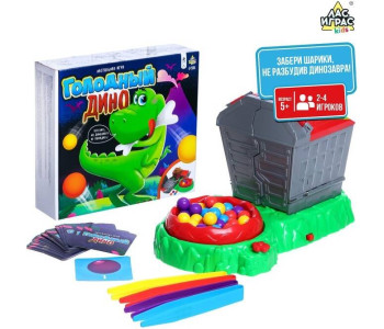 Настольная игра ЛАС ИГРАС KIDS «Голодный дино»