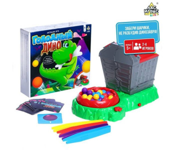 Настольная игра ЛАС ИГРАС KIDS «Голодный дино»