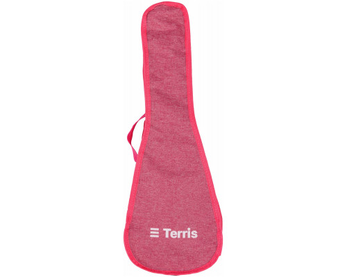 TERRIS TUB-S-01 PNK - Чехол для укулеле