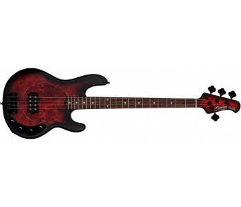 STERLING StingRay HH Dark Scarlet Burst - Бас-гитара 4 струны
