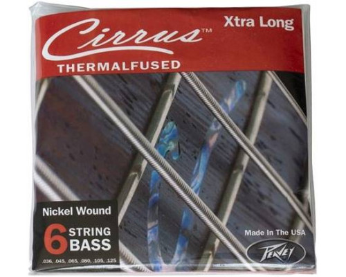 PEAVEY Cirrus Bass String 6XL .036-125 Thermal Fused - Струны