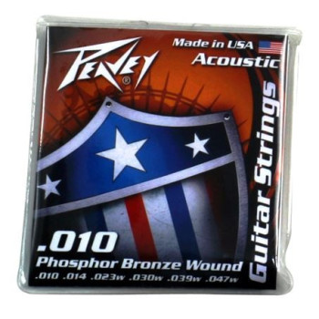 PEAVEY Phosphor Bronze-Balanced 10s - Струны PEAVEY Phosphor Bronze-Balanced 10s - Струны
