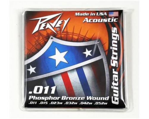 PEAVEY Phosphor Bronze-Balanced 11s - Струны