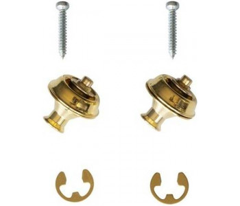 PEAVEY SECURE STRAPLOCK, GOLD - Стреплок