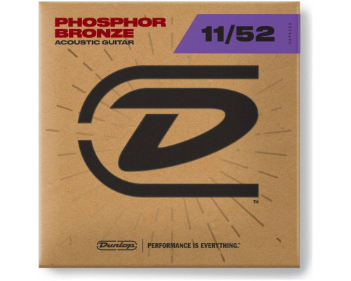 DUNLOP AG-PHB 11/52-6/SET - Струны