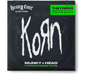 DUNLOP KORN HEAVY CORE - Струны