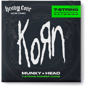 DUNLOP KORN HEAVY CORE - Струны
