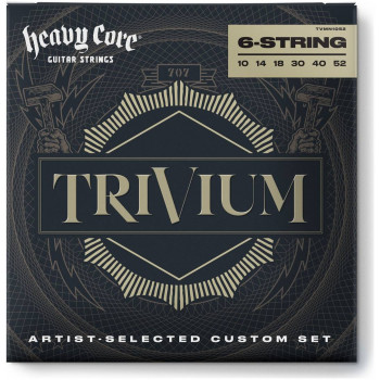 DUNLOP TRIVIUM EL NKL 10/52-6/SET TVMN1052 - Струны