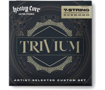 DUNLOP TRIVIUM EL NKL 10/63-7/SET - Струны