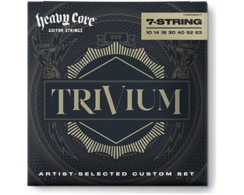 DUNLOP TRIVIUM EL NKL 10/63-7/SET - Струны